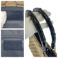 GUCCI Tote Bag 002 1016 GG canvas Beige Black SilverMetal Tote Bag handbag Bamboo Women Used Authentic