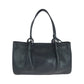 GUCCI Tote Bag 94898 leather Black GoldMetal Tote Bag handbag Women Used Authentic