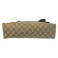 GUCCI Tote Bag 39 02 003 GG Supreme canvas, leather Brown Gold Metal Tote Bag Shoulder Bag Old Gucci Shelly Line Interlocking Women(Unisex) Used Authentic