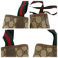 GUCCI Tote Bag 39 02 003 GG Supreme canvas, leather Brown Gold Metal Tote Bag Shoulder Bag Old Gucci Shelly Line Interlocking Women(Unisex) Used Authentic