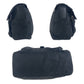 PRADA Shoulder Bag Nylon Black SilverMetal Crossbody Shoulder Bag Unisex Test Triangle With logo mens Used Authentic