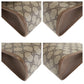 GUCCI Clutch bag 89 01 031 GG Supreme canvas, leather Beige Brown Gold Metal Clutch bag Sherry Line Old Gucci Women Used Authentic