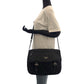 PRADA Shoulder Bag 1BD671 Nylon Black SilverMetal Shoulder Bag Messenger bag Test Triangle With logo mens Used Authentic
