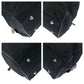 PRADA Boston Duffel bag Nylon Black SilverMetal Boston Duffel bag Handbag Test Triangle With logo Women Used Authentic