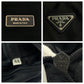 PRADA Boston Duffel bag Nylon Black SilverMetal Boston Duffel bag Handbag Test Triangle With logo Women Used Authentic