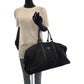 PRADA Boston Duffel bag Nylon Black SilverMetal Boston Duffel bag Handbag Test Triangle With logo Women Used Authentic