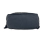PRADA Handbag Nylon, Beads Black SilverMetal Handbag Tote Bag Test Tassel Women Used Authentic