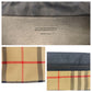 BURBERRY Sling bag Nylon Beige black Sling bag Bum bag Unisex Check Pattern Women Used Authentic