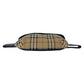 BURBERRY Sling bag Nylon Beige black Sling bag Bum bag Unisex Check Pattern Women Used Authentic