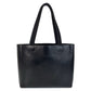 PRADA Tote Bag leather Black black