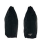 PRADA Shoulder Bag Nylon Black SilverMetal Clear One Shoulder Bag Test Triangle With logo Women Used Authentic
