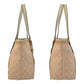 GUCCI Tote Bag 137396 GG canvas, leather Pink Ivory Gold Metal Tote Bag Shoulder Bag Sherry line Women Used Authentic