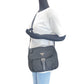 PRADA Shoulder Bag Nylon Black SilverMetal Crossbody Shoulder Bag Unisex Test Triangle With logo mens Used Authentic