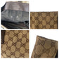GUCCI Tote Bag 247237 GG canvas, leather Beige Brown Gold Metal Tote Bag Shoulder Bag Women Used Authentic