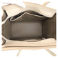 CELINE Handbag F-CU-1146 leather Ivory Gold Metal Handbag Tote Bag Luggage micro Women Used Authentic