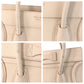 CELINE Handbag F-CU-1146 leather Ivory Gold Metal Handbag Tote Bag Luggage micro Women Used Authentic