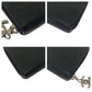 CHANEL Long Wallet Purse Caviar skin Black SilverMetal Long Wallet Purse Zip Around COCO Mark Women Used Authentic