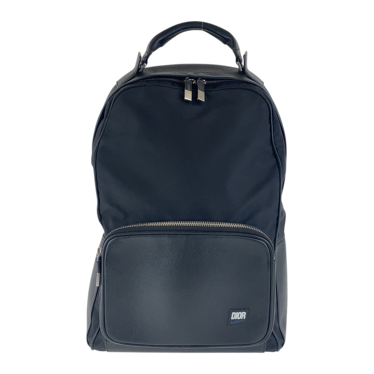 Dior Backpack 03 BO 1105 Nylon Black SilverMetal