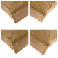 CHANEL Tote Bag lambskin Bronze GoldMetal Chocolate bar COCO Mark