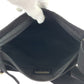 PRADA Shoulder Bag Nylon Black SilverMetal Shoulder Bag Sacoche Test Triangle With logo Women Used Authentic