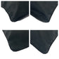 PRADA Shoulder Bag Nylon Black SilverMetal Shoulder Bag Sacoche Test Triangle With logo Women Used Authentic