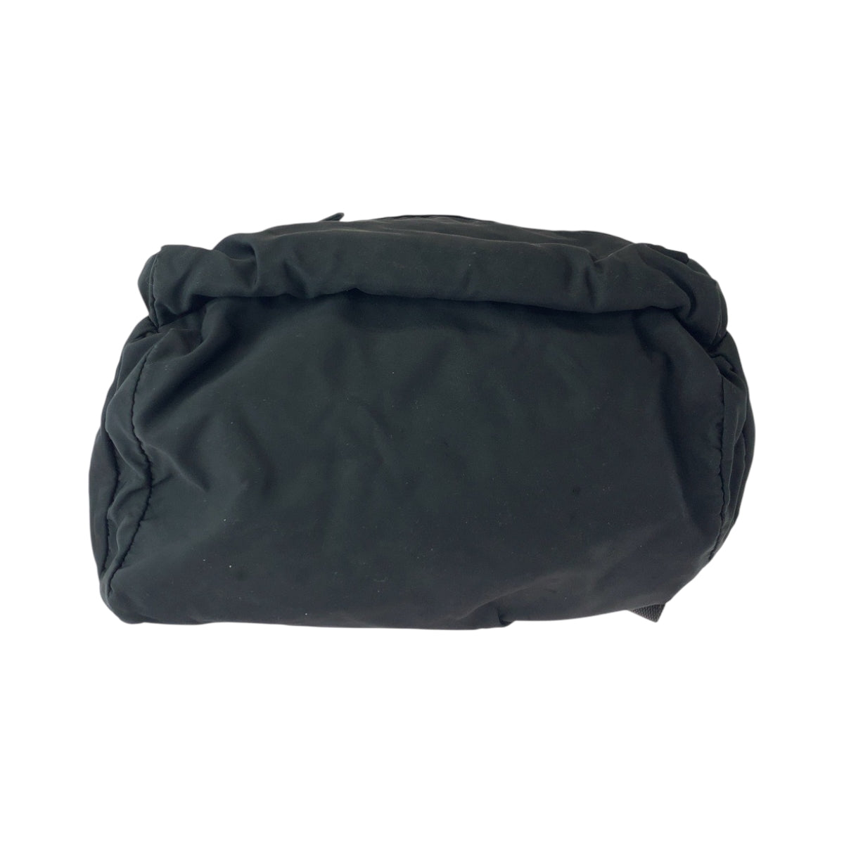 PRADA Backpack V317 Nylon black Backpack Backpack Test Triangle With logo mens(Unisex) Used Authentic