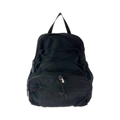 PRADA Backpack V317 Nylon black Backpack Backpack Test Triangle With logo mens(Unisex) Used Authentic