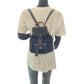 GUCCI Backpack 003 2852 0030 0 Suede Black GoldMetal Bamboo Women Used Authentic