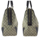 GUCCI Boston Duffel bag 101478 PVC Beige Brown Multicolor Gold Metal Boston Duffel bag Handbag mens Used Authentic