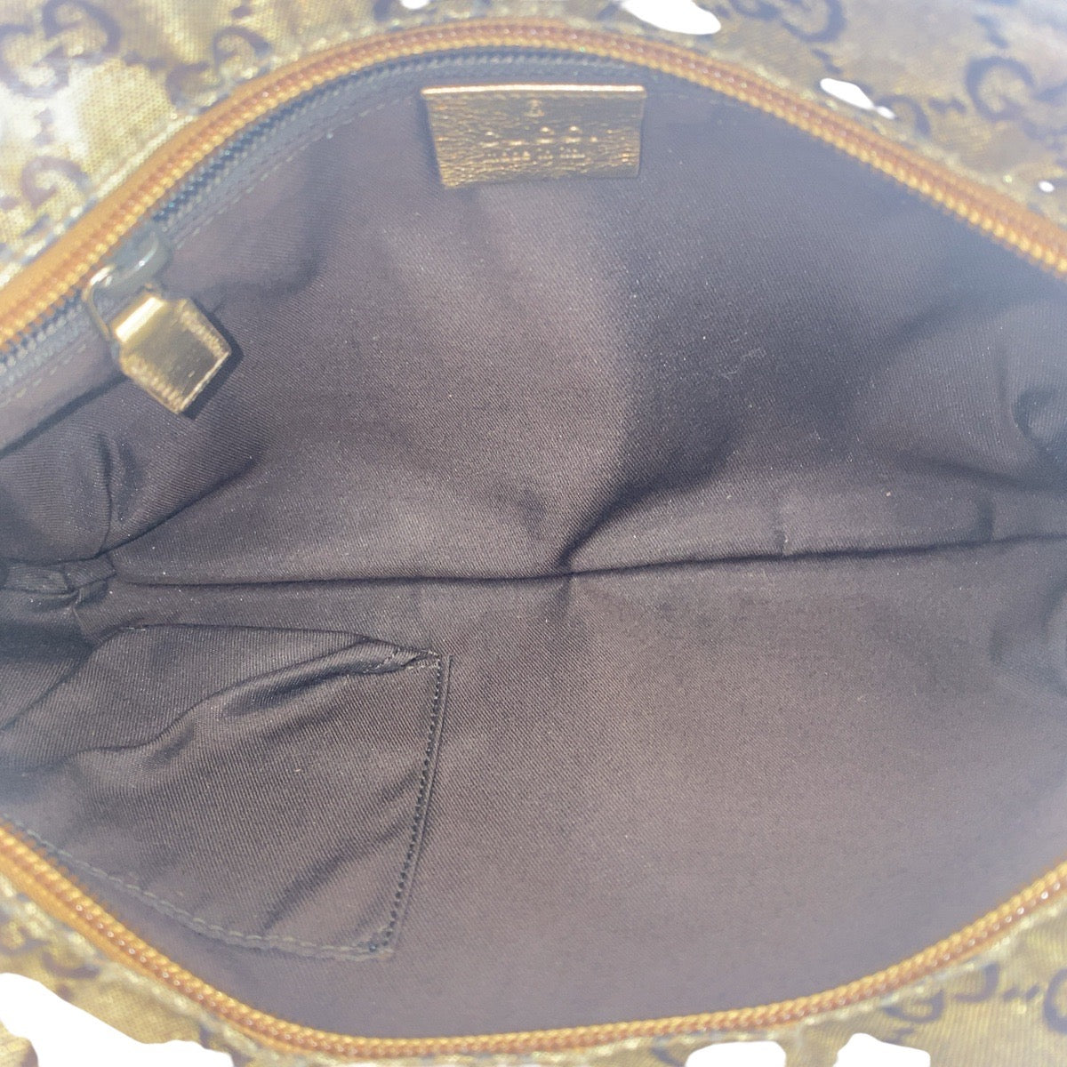 GUCCI Shoulder Bag 189749 Coated canvas beige Crossbody Shoulder Bag GG crystal Women(Unisex) Used Authentic