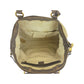 GUCCI Tote Bag 309621 GG canvas, leather Beige Brown Gold Metal Tote Bag Shoulder Bag 2way Sherry line Women Used Authentic