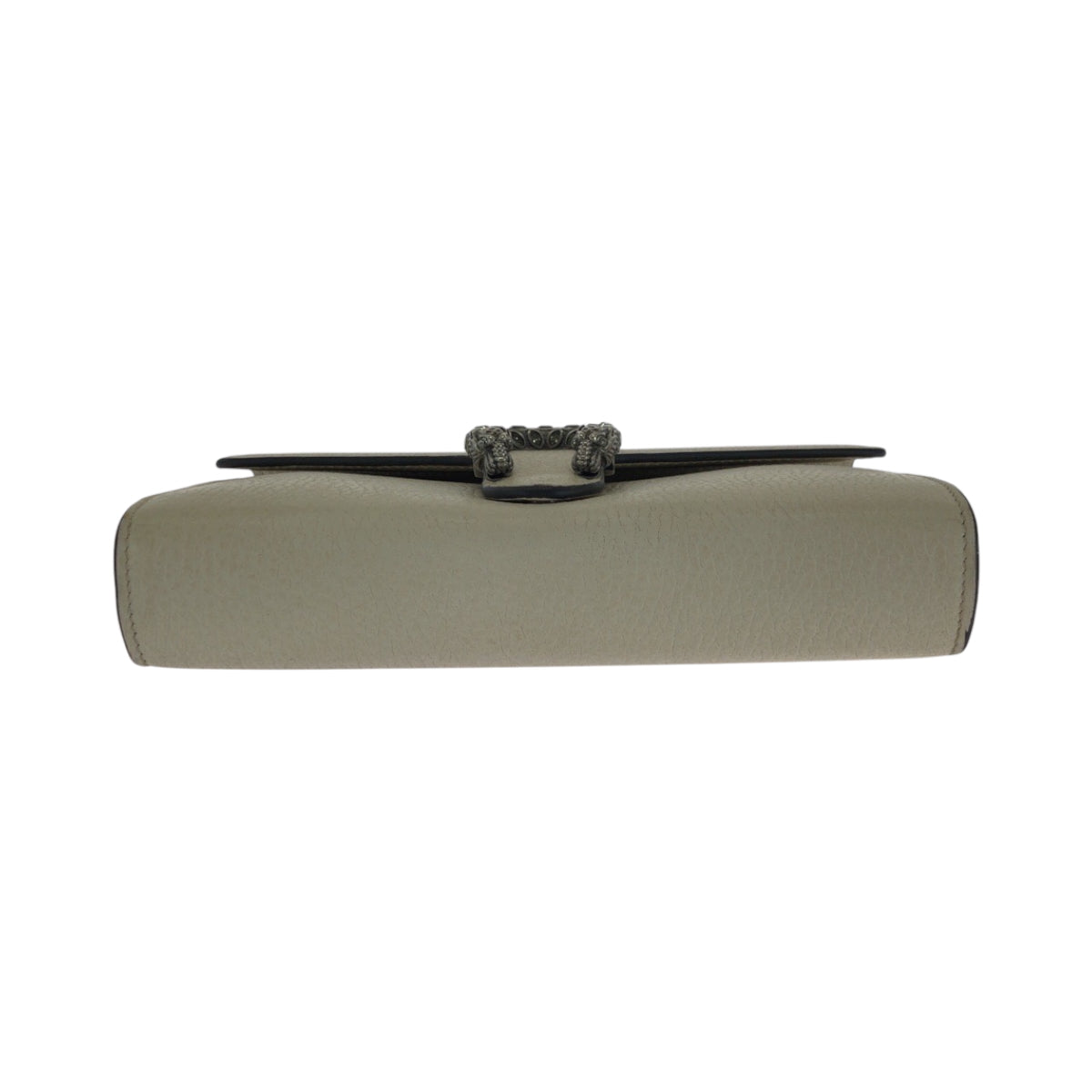 GUCCI Shoulder Bag 401231 leather White SilverMetal Dionysus