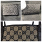 GUCCI Tote Bag 263345 GG canvas, leather gray black black Tote Bag Shoulder Bag Women(Unisex) Used Authentic