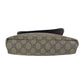 GUCCI Shoulder Bag 223666 GG Supreme Canvas Beige Brown SilverMetal Crossbody Shoulder Bag Unisex Women Used Authentic