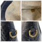 GUCCI Handbag 449657 leather Black GoldMetal Handbag Shoulder Bag Micro Guccisima Women Used Authentic
