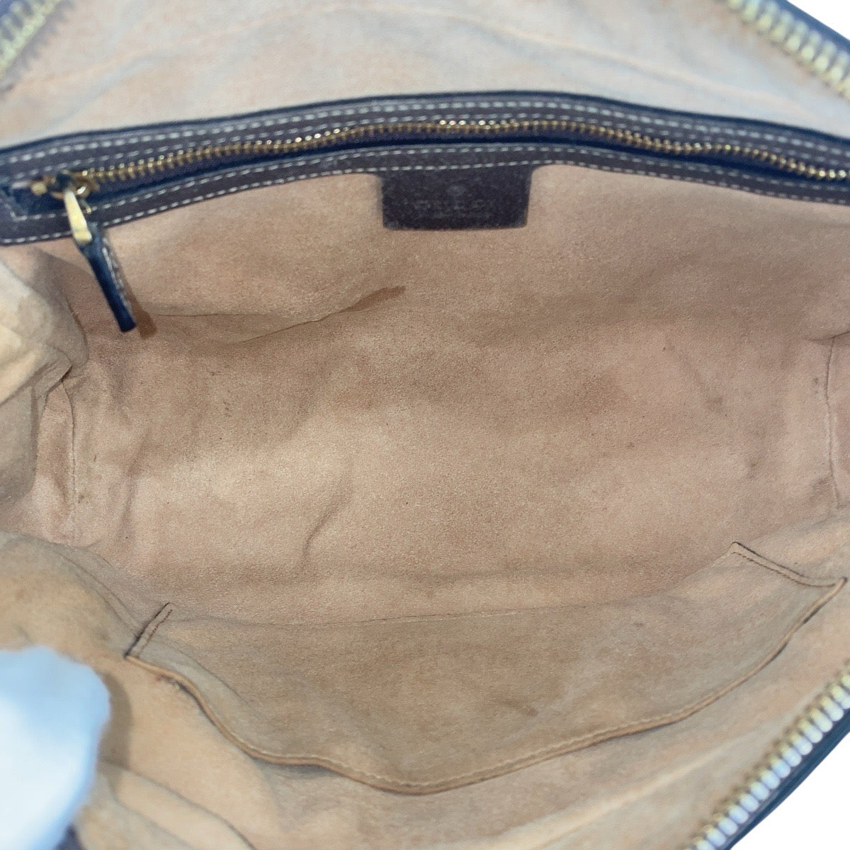 GUCCI Shoulder Bag 517060 GG Supreme canvas, leather Beige Gold Metal Crossbody Shoulder Bag Sherry Line Ophidia Women Used Authentic