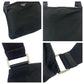 PRADA Shoulder Bag BT175Z Nylon Black SilverMetal Shoulder Bag Sacoche Test Triangle With logo mens Used Authentic