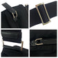 PRADA Shoulder Bag BT175Z Nylon Black SilverMetal Shoulder Bag Sacoche Test Triangle With logo mens Used Authentic