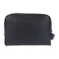 GUCCI business bag 419775 leather Black black business bag clutch bag Micro Guccisima mens Used Authentic