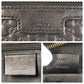 GUCCI business bag 419775 leather Black black business bag clutch bag Micro Guccisima mens Used Authentic