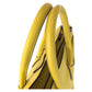 CELINE Handbag CU-1102 leather Yellow SilverMetal Handbag Tote Bag Luggage mini shopper Women Used Authentic