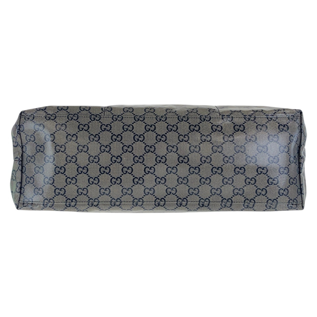 GUCCI Tote Bag 155524 Coated canvas Gray black Tote Bag Shoulder Bag Shoulder Bag Women(Unisex) Used Authentic