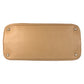PRADA Handbag leather Beige Gold Metal Handbag Shoulder Bag 2way Safiano Women Used Authentic