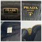 PRADA Shoulder Bag 1BH112 leather Black GoldMetal Nappa leather Gathered