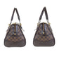 LOUIS VUITTON Handbag N52000 PVC, Leather Brown Gold Metal Handbags Mini Boston Duffel bag Damier Berkeley Women Used Authentic