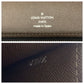 LOUIS VUITTON business bag M30786 Taiga Brown Silver Metal business bag clutch bag Taiga Selenga mens Used Authentic