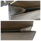 LOUIS VUITTON business bag M30786 Taiga Brown Silver Metal business bag clutch bag Taiga Selenga mens Used Authentic