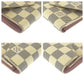 LOUIS VUITTON Tri-fold wallet N64022 PVC Beige Ivory Gold Metal Tri-fold wallet Compact wallet Damier Azur Portefeuille Victorine Women Used Authentic