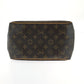 LOUIS VUITTON Handbag M51156 PVC Brown Gold Metal Handbag Tote Bag Monogram Batignolles Women Used Authentic
