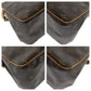 LOUIS VUITTON Handbag M51156 PVC Brown Gold Metal Handbag Tote Bag Monogram Batignolles Women Used Authentic